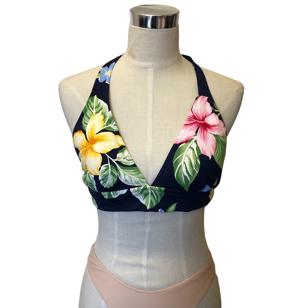 Women's Floral Bikini Top Size 12
